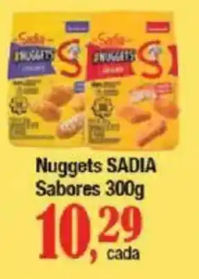 Supermercados Unidos Nuggets SADIA Sabores oferta