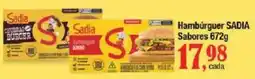 Supermercados Unidos Hambúrguer SADIA Sabores oferta