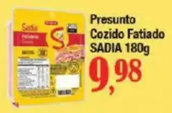 Supermercados Unidos Presunto Cozido Fatiado SADIA oferta
