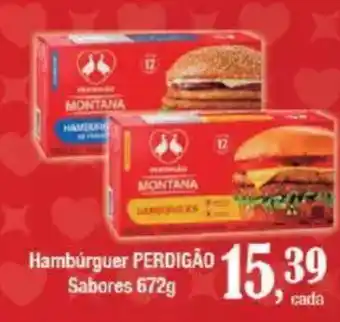 Supermercados Unidos Hambúrguer PERDIGÃO Sabores oferta