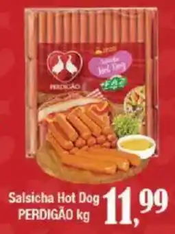 Supermercados Unidos Salsicha Hot Dog PERDIGÃO oferta