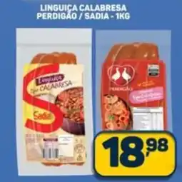 Dom Atacadista Linguiça calabresa perdigão / sadia oferta