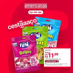 Lojas Americanas bala fini oferta