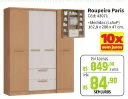 Deltasul Roupeiro Paris oferta