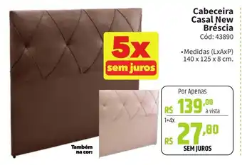 Cabeceira Casal New Bréscia