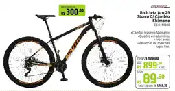 Deltasul Bicicleta Aro 29 Storm C/ Câmbio Shimano oferta
