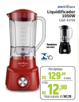 Deltasul BRITANIA Liquidificador 1050W oferta