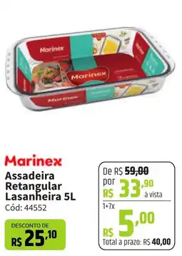 Deltasul Marinex Assadeira Retangular Lasanheira oferta