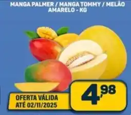 Dom Atacadista Manga palmer/manga tommy/melão amarelo oferta