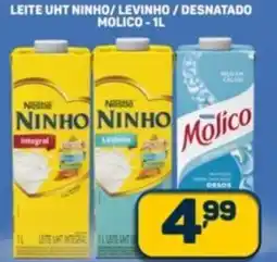 Dom Atacadista Leite uht ninho/levinho/desnatado molico oferta