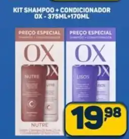 Dom Atacadista Kit shampoo+condicionador OX oferta