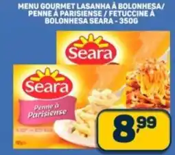 Dom Atacadista Menu gourmet lasanha à bolonhesa/ penne a parisiense/fetuccine à bolonhesa seara oferta