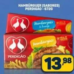 Dom Atacadista Hamburguer (sabores) perdigão oferta