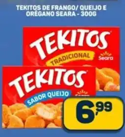 Dom Atacadista Tekitos de frango/queijo e oregano seara oferta