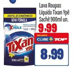 Rede Top Lava Roupas Líquido Tixan Ypê Sachê oferta