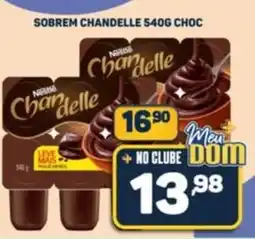 Dom Atacadista Sobrem chandelle choc oferta