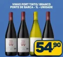 Dom Atacadista Vinho port tinto/branco ponte de barca unidade oferta
