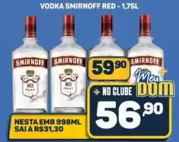 Dom Atacadista Vodka smirnoff red oferta