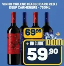 Dom Atacadista Vinho chileno diablo dark red / deep carmenere oferta