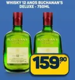 Dom Atacadista Whisky 12 anos buchanan's deluxe oferta