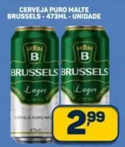 Dom Atacadista Cerveja puro malte brussels unidade oferta