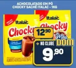 Dom Atacadista Achocolatado em pó chocky sache italac oferta