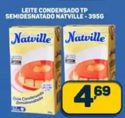 Dom Atacadista Leite condensado tp semidesnatado natville oferta