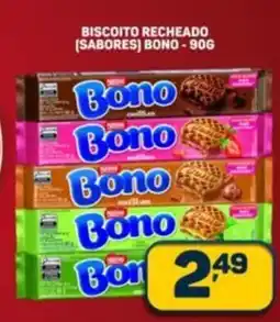 Dom Atacadista Biscoito recheado (sabores) bono oferta