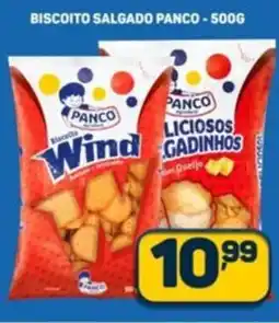 Dom Atacadista Biscoito salgado panco oferta