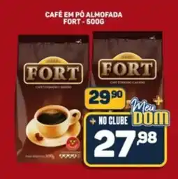 Dom Atacadista Café em pó almofada fort oferta