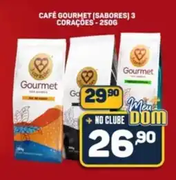 Dom Atacadista Café gourmet (sabores) 3 corações oferta