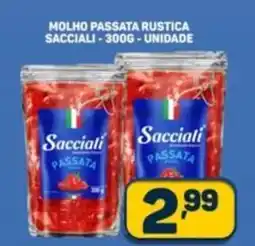 Dom Atacadista Molho passata rustica sacciali unidade oferta