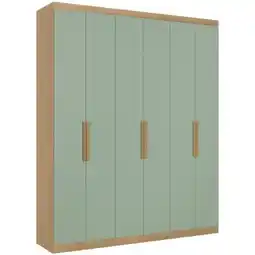 Benoit Roupeiro THB Milan 5865 6 Portas e 2 Gavetas MDP 220x180x47cm oferta