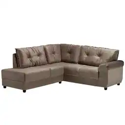 Benoit Sofá Estofado Fabiany Siena 853 Curva 2x3 Lugares 90x200x210cm oferta