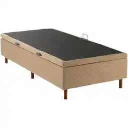 Benoit Base Box Bau Solteiro Kappesberg BAU014-088-079 Revestimento em Poliester 30x88x188cm oferta