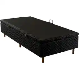 Benoit Base Box Bau Solteiro Kappesberg BAU014-088-079 Revestimento em Poliester 30x88x188cm oferta