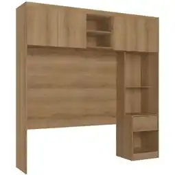 Benoit Cabeceira Componível THB 5921 Casal 4 Portas 1 Gaveta MDP oferta