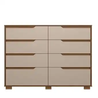 Benoit Cômoda Moval Georgia 047043 8 Gavetas 108x147x47cm oferta