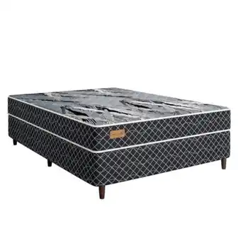 Benoit Box Conjugado Espuma Casal Arte Cubica Infinity 138x188x41cm oferta