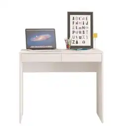 Benoit Escrivaninha Politorno Tijuca MDP/MDF 2 Gavetas 75,5x45x90cm oferta