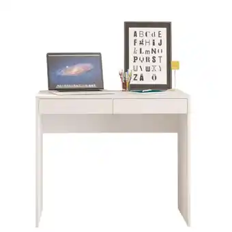 Benoit Escrivaninha Politorno Tijuca MDP/MDF 2 Gavetas 75,5x45x90cm oferta