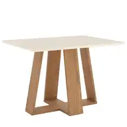 Benoit Mesa de Jantar Henn SC91-127 Lins 4 Lugares Tampo MDF Canto Reto 80x120x80cm oferta