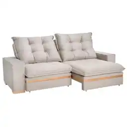 Benoit Sofá Estofado Rincão Tucson 9902 3 Lugares 108x250x106cm oferta