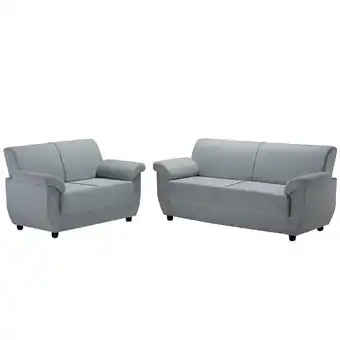 Benoit Conjunto Sofá Estofado Fabiany Onix 1013 2 e 3 Lugares Tecido 100% Poliéster oferta