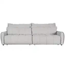 Benoit Sofá Estofado Gralha Azul 12073 3 Lugares 95x276x113cm oferta