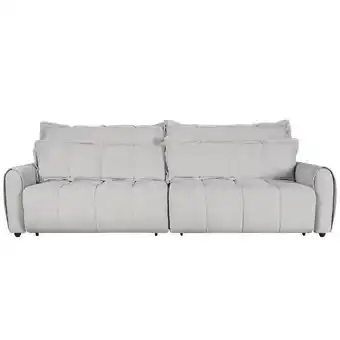 Benoit Sofá Estofado Gralha Azul 12073 3 Lugares 95x276x113cm oferta