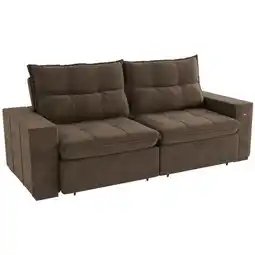 Benoit Sofá Estofado Kappesberg Kairo S219-2 2 Lugares Retrátil 260cm oferta