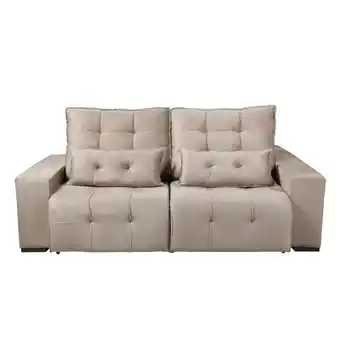 Benoit Sofá Estofado Bressiani Madri 3 Lugares 2,30cm oferta