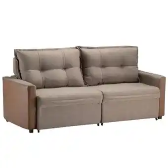 Benoit Sofá Estofado Fabiany Roma 923/1008 3 Lugares 100x210x95cm oferta