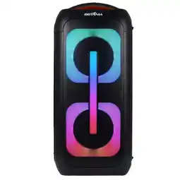 Benoit Caixa de Som Amplificada Britânia BCX6801 Flash Ligths 650W oferta